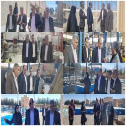 بررسی میدانی مشکلات واحدهای صنعتی مهریز با حضور فرماندار شهرستان